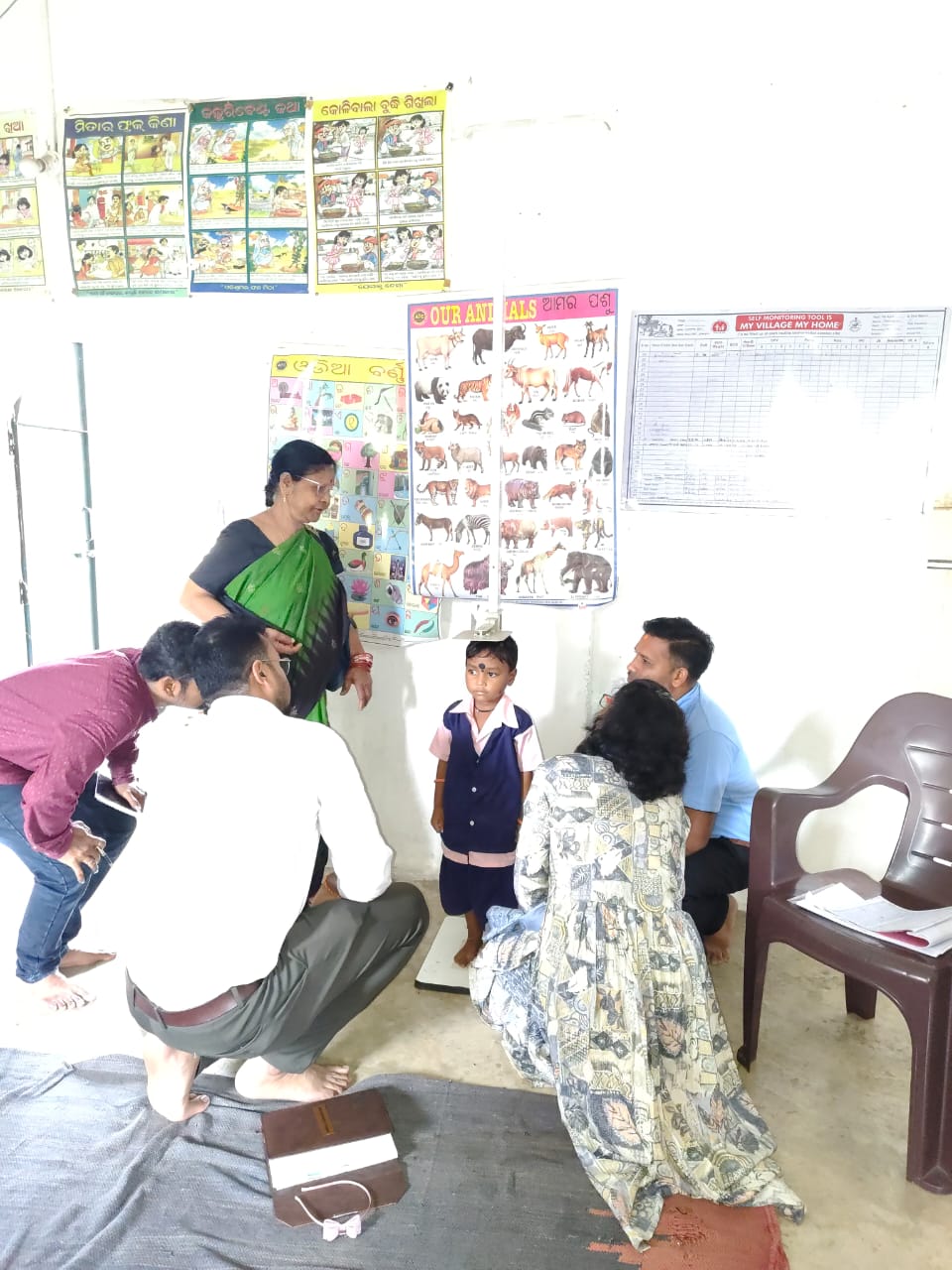 State PMMVY Coordinator Reviews Growth Monitoring Activities During 'Ojan Utsav' in Jharsuguda